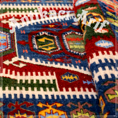 Kazakistan El Dokuması Kilim Alanlar